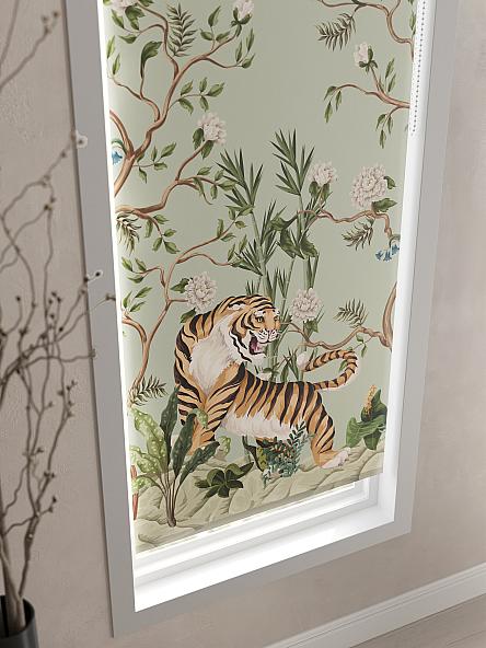 Рулонная штора для кухни для детской Лирикас - 27 - ширина 68 см - фото 4