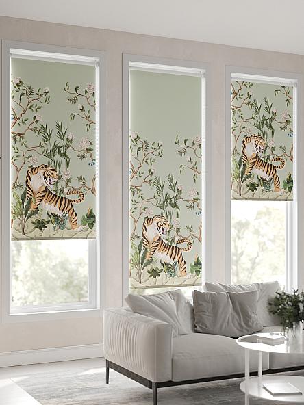 Рулонная штора для кухни для детской Лирикас - 27 - ширина 68 см - фото 6