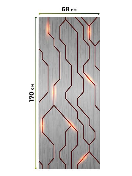Рулонная штора для кухни для детской Лирикас - 29 - ширина 68 см - фото 5