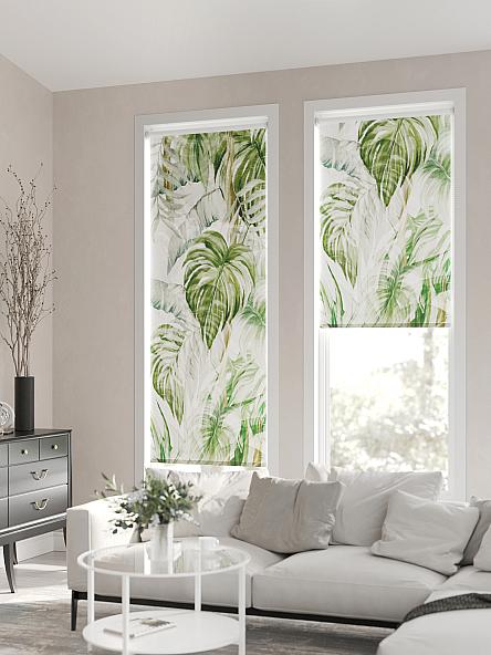 Рулонная штора для кухни для детской Лирикас - 33 - ширина 68 см