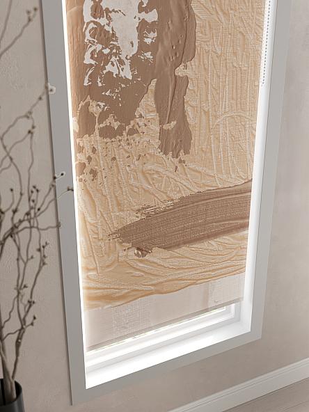 Рулонная штора для кухни для детской Лирикас - 37 - ширина 68 см - фото 4