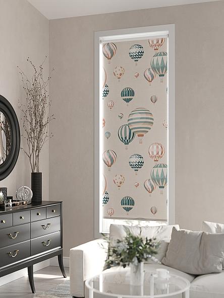 Рулонная штора для кухни для детской Лирикас - 40 - ширина 68 см - фото 3