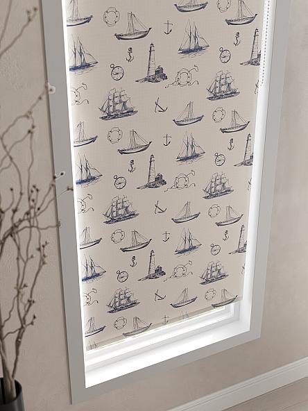 Рулонная штора для кухни для детской Лирикас - 42 - ширина 68 см - фото 4