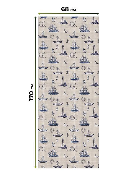 Рулонная штора для кухни для детской Лирикас - 42 - ширина 68 см - фото 5