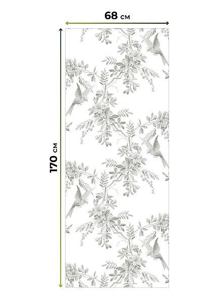 Рулонная штора для кухни для детской Лирикас - 47 - ширина 68 см - фото 5