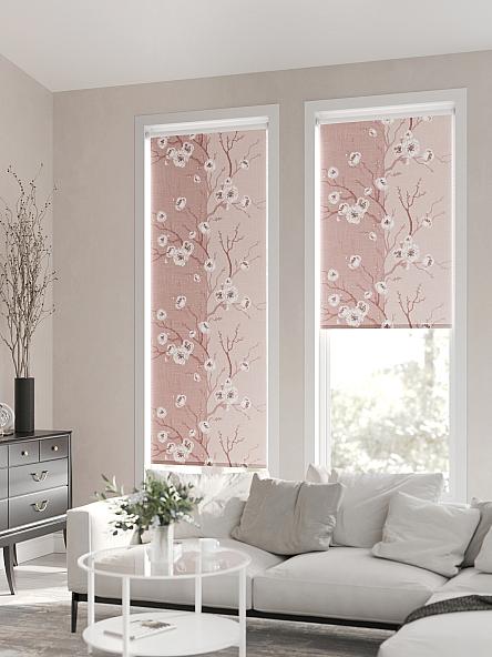 Рулонная штора для кухни для детской Лирикас - 50 - ширина 68 см