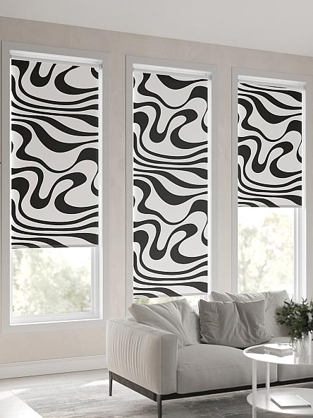 Рулонная штора для кухни для детской Лирикас - 53 - ширина 68 см - фото 6