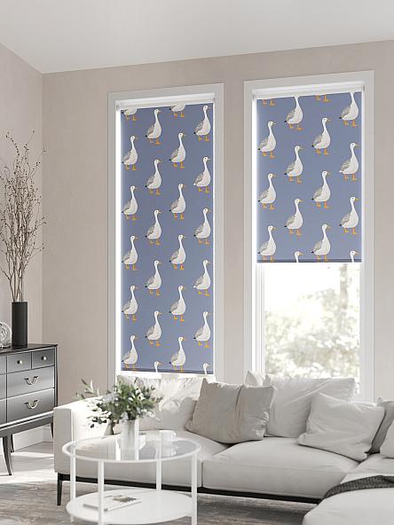 Рулонная штора для кухни для детской Лирикас - 55 - ширина 68 см