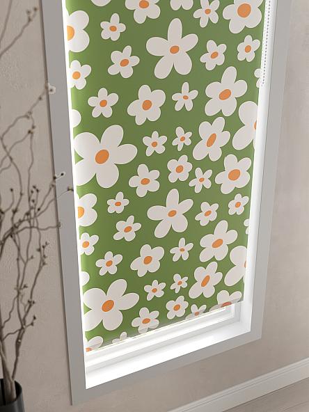 Рулонная штора для кухни для детской Лирикас - 57 - ширина 68 см - фото 4