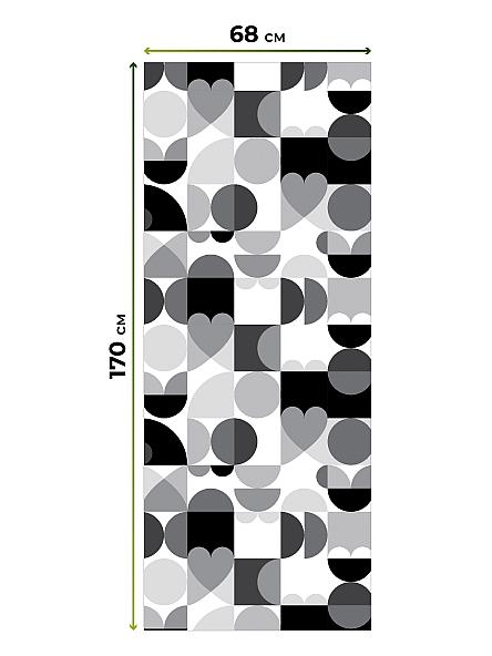 Рулонная штора для кухни для детской Лирикас - 59 - ширина 68 см - фото 5