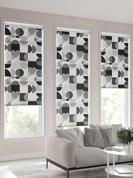 Рулонная штора для кухни для детской Лирикас - 59 - ширина 68 см - фото 6