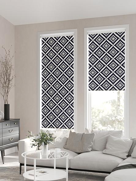 Рулонная штора для кухни для детской Лирикас - 60 - ширина 68 см