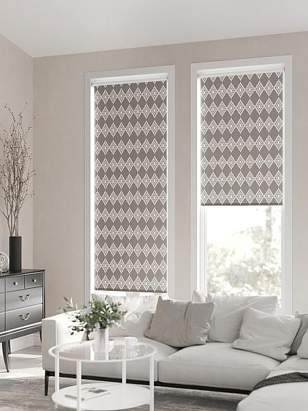 Рулонная штора для кухни для детской Лирикас - 65 - ширина 68 см