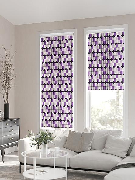 Рулонная штора для кухни для детской Лирикас - 71 - ширина 68 см