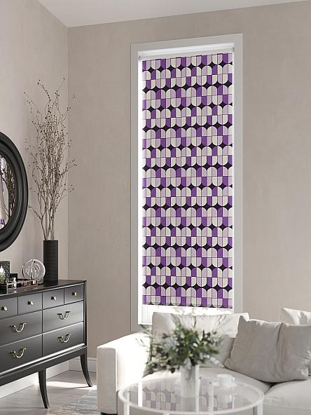 Рулонная штора для кухни для детской Лирикас - 71 - ширина 68 см - фото 3