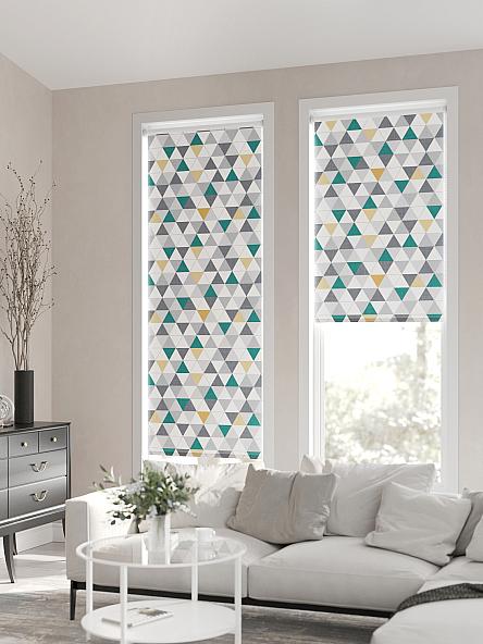 Рулонная штора для кухни для детской Лирикас - 73 - ширина 68 см