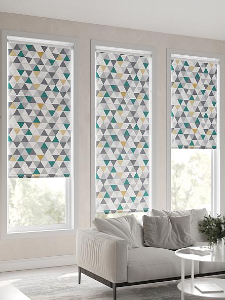 Рулонная штора для кухни для детской Лирикас - 73 - ширина 68 см - фото 6