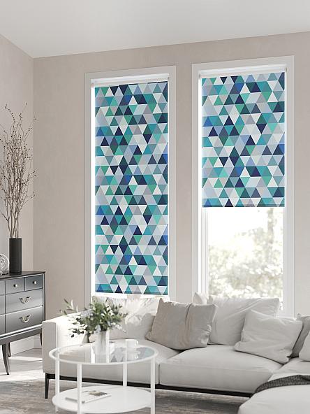 Рулонная штора для кухни для детской Лирикас - 74 - ширина 68 см