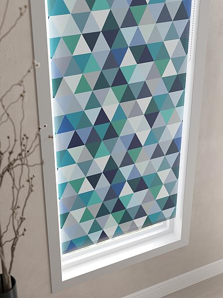 Рулонная штора для кухни для детской Лирикас - 74 - ширина 68 см - фото 4