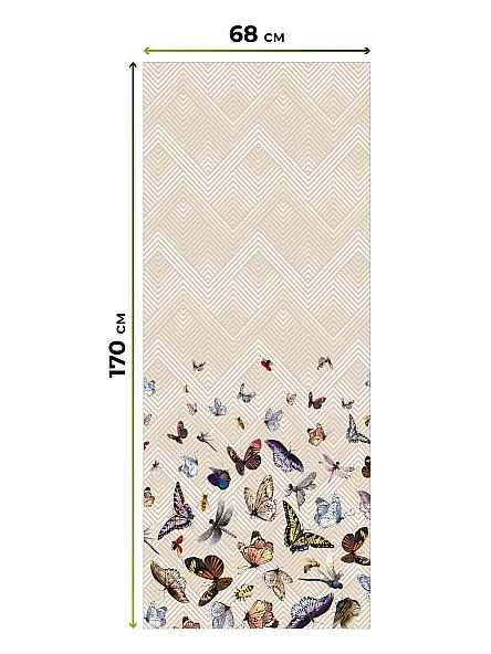 Рулонная штора для кухни для детской Лирикас - 79 - ширина 68 см - фото 5