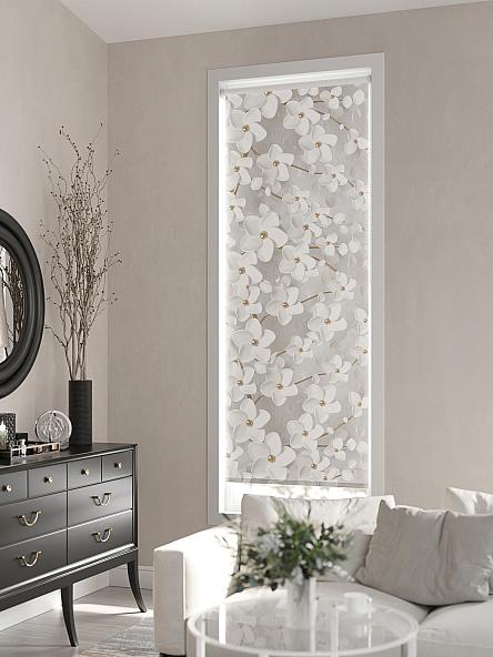 Рулонная штора для кухни для детской Лирикас - 82 - ширина 68 см - фото 3