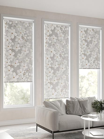 Рулонная штора для кухни для детской Лирикас - 82 - ширина 68 см - фото 6