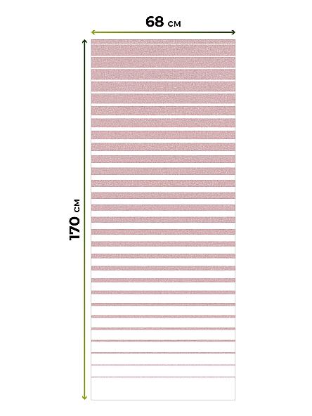 Рулонная штора для кухни для детской Лирикас - 83 - ширина 68 см - фото 5