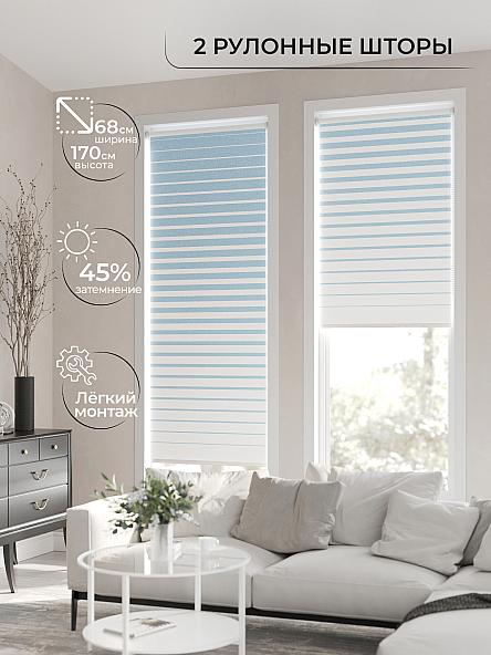 Рулонная штора для кухни для детской Лирикас - 85 - ширина 68 см - фото 2