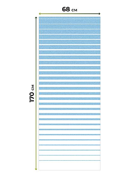 Рулонная штора для кухни для детской Лирикас - 85 - ширина 68 см - фото 5