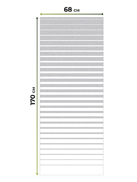 Рулонная штора для кухни для детской Лирикас - 87 - ширина 68 см - фото 5