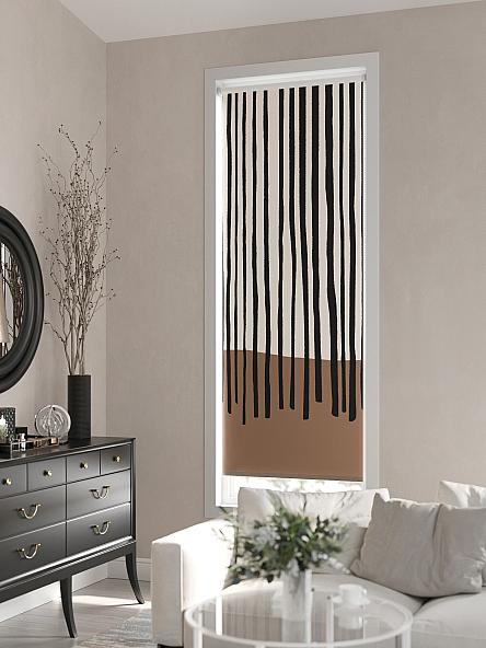 Рулонная штора для кухни для детской Лирикас - 89 - ширина 68 см - фото 3