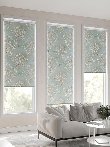 Рулонная штора для кухни для детской Лирикас - 94 - ширина 68 см - фото 6