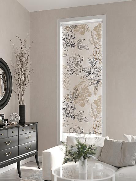 Рулонная штора для кухни для детской Лирикас - 95 - ширина 68 см - фото 3