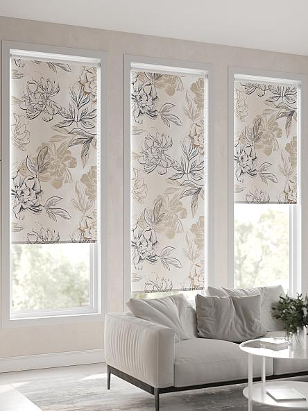 Рулонная штора для кухни для детской Лирикас - 95 - ширина 68 см - фото 6