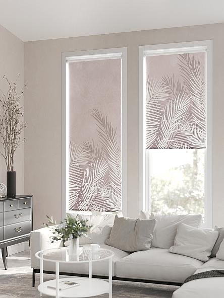 Рулонная штора для кухни для детской Лирикас - 96 - ширина 68 см