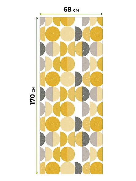 Рулонная штора для кухни для детской Лирикас - 101 - ширина 68 см - фото 5