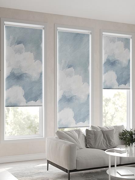 Рулонная штора для кухни для детской Лирикас - 111 - ширина 68 см - фото 6