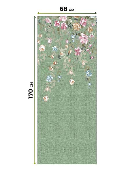 Рулонная штора для кухни для детской Лирикас - 112 - ширина 68 см - фото 5