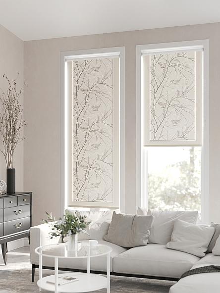 Рулонная штора для кухни для детской Лирикас - 113 - ширина 68 см