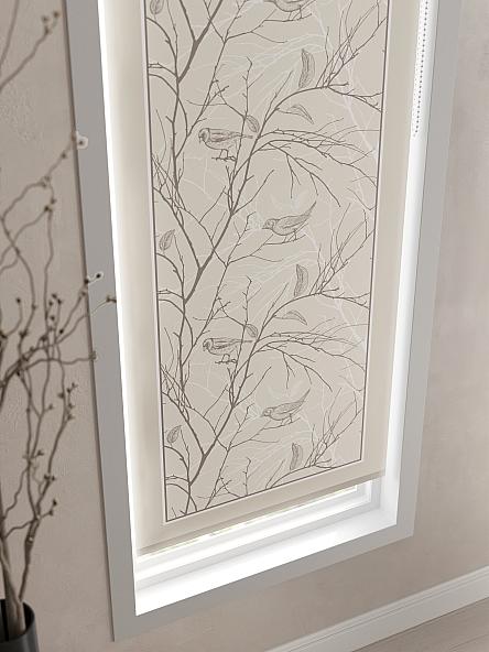 Рулонная штора для кухни для детской Лирикас - 113 - ширина 68 см - фото 4