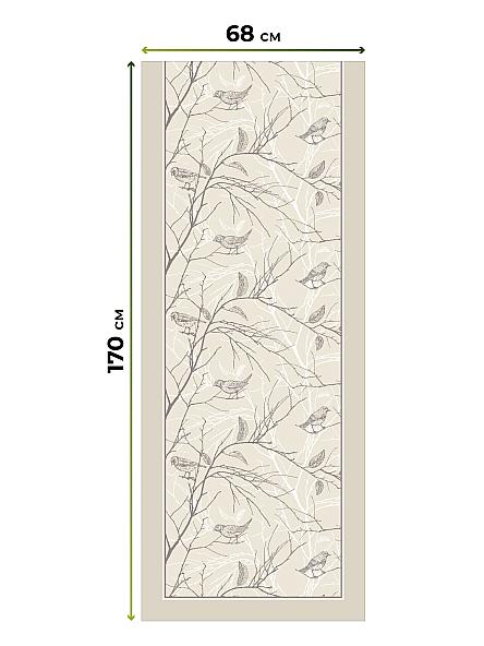 Рулонная штора для кухни для детской Лирикас - 113 - ширина 68 см - фото 5