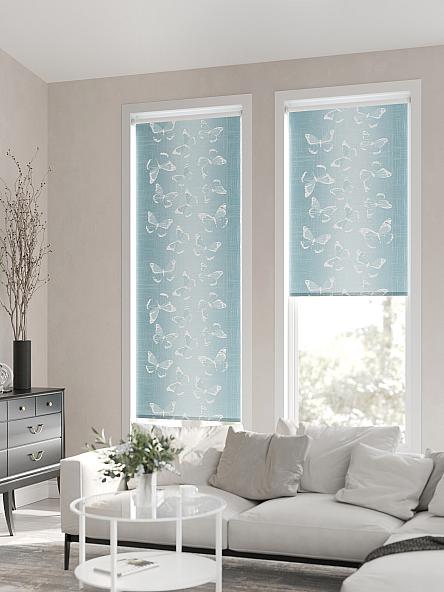 Рулонная штора для кухни для детской Лирикас - 114 - ширина 68 см