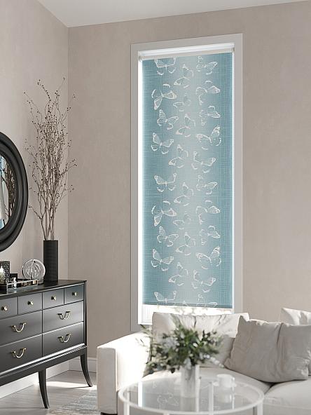 Рулонная штора для кухни для детской Лирикас - 114 - ширина 68 см - фото 3