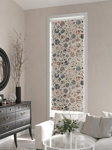 Рулонная штора для кухни для детской Лирикас - 126 - ширина 68 см - фото 3