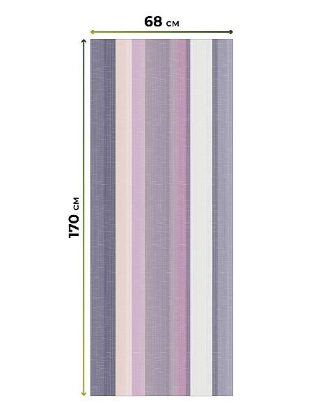 Рулонная штора для кухни для детской Лирикас - 127 - ширина 68 см - фото 5