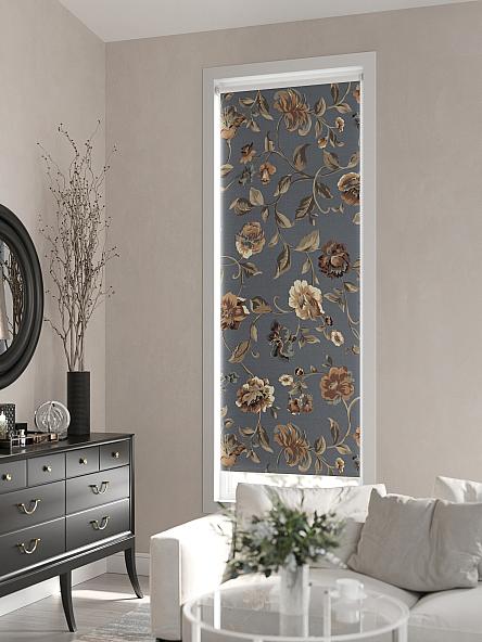 Рулонная штора для кухни для детской Лирикас - 129 - ширина 68 см - фото 3