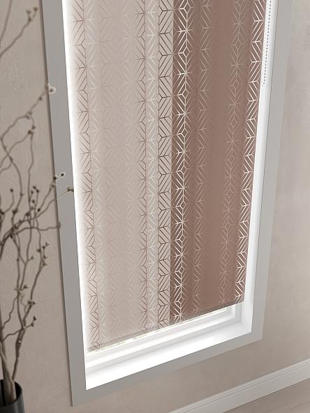 Рулонная штора для кухни для детской Лирикас - 130 - ширина 68 см - фото 4