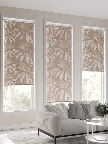 Рулонная штора для кухни для детской Лирикас - 133 - ширина 68 см - фото 6