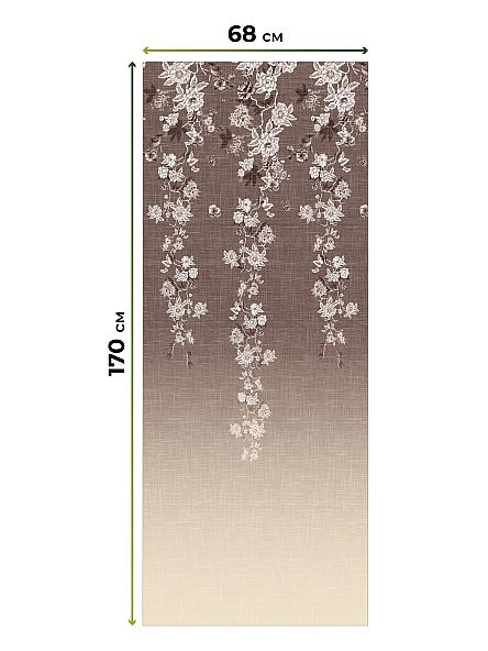 Рулонная штора для кухни для детской Лирикас - 134 - ширина 68 см - фото 5