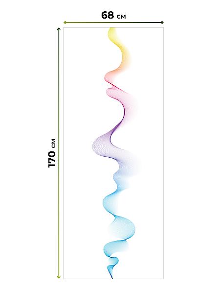 Рулонная штора для кухни для детской Лирикас - 138 - ширина 68 см - фото 5